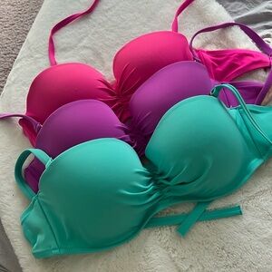 Victoria Secret -Bikini Tops (3) 36DD